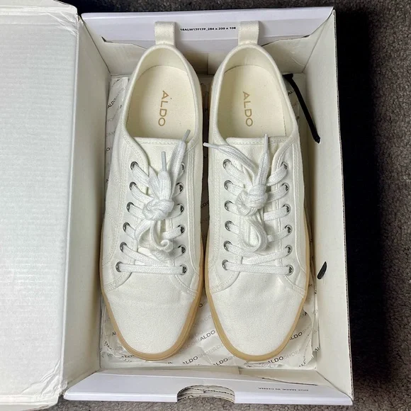 Aldo Hiwiel-70 Sneakers White - Picture 3 of 10